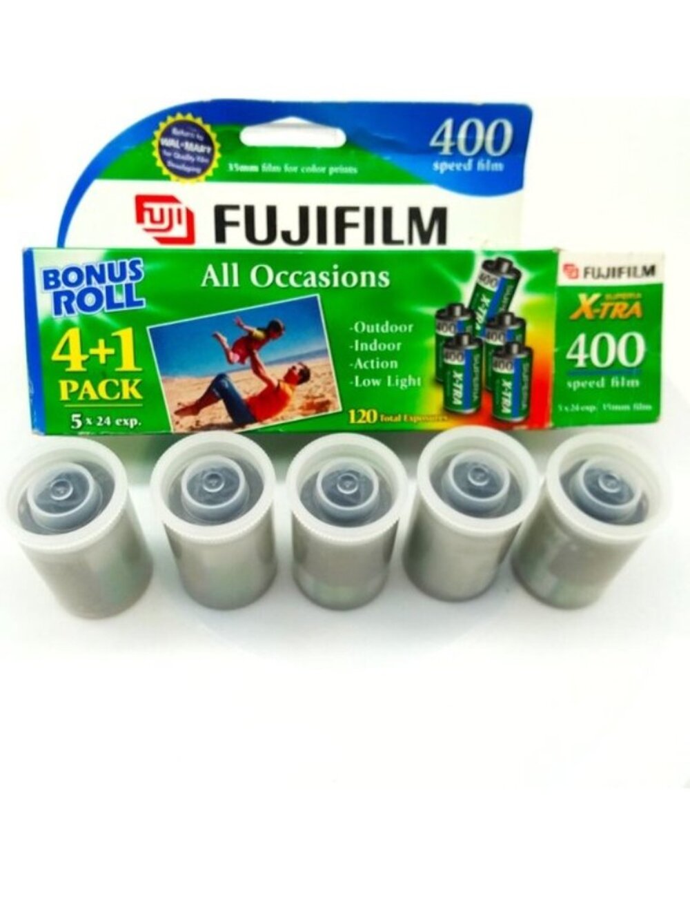Fujifilm Superia X-TRA 400 Film 5 24 exp New Unused Rolls Film Photography 35mm
